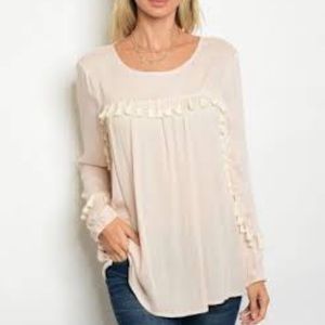 Tassels N Lace Top